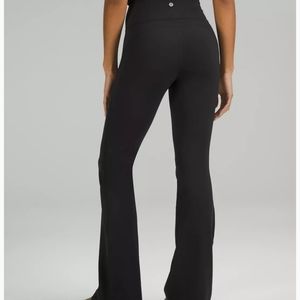 ululemon athletica groove reversible flare pants 10